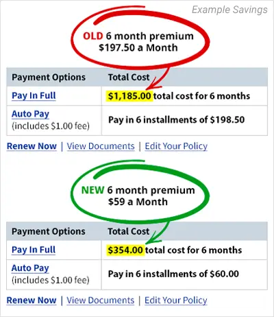 Compare rates mobile